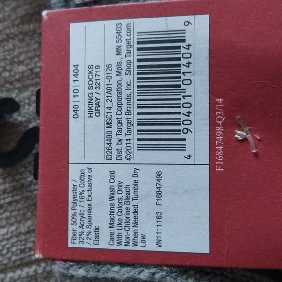 Mossimo Supply Co Hiking Socks - Picture 3 of 3